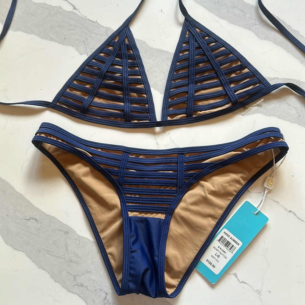 Hard summer beach, bunny, set large bottoms, extra large top